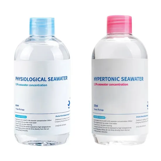 Disposable CE Sterile Eyewash Nasal Irrigation Solution Bfs Sodium Chloride Nacl Saline Solution 