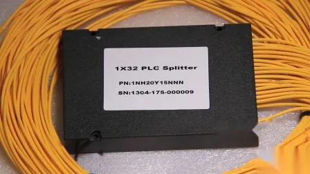 1X4 Fiber Coupler 0.9mm Sc/APC Blockless Fiber Optic PLC Splitter 