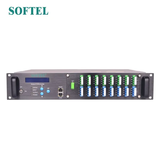 Optical Amplifier EDFA 16 Port 23dBm Pon EDFA 
