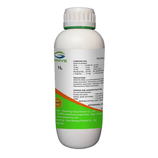 Immune Booster Poultry Feed Supplement Vitamin Ad3e Oral Solution for Gain Weight on Layer Broiler 