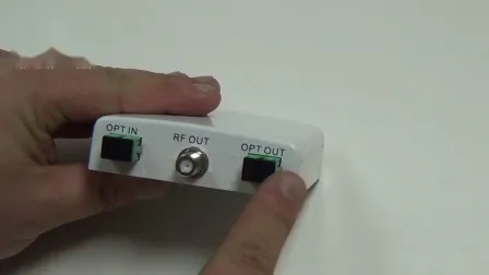 Mini Passive Cable TV Optical Node FTTH Optical Receiver Wdm 