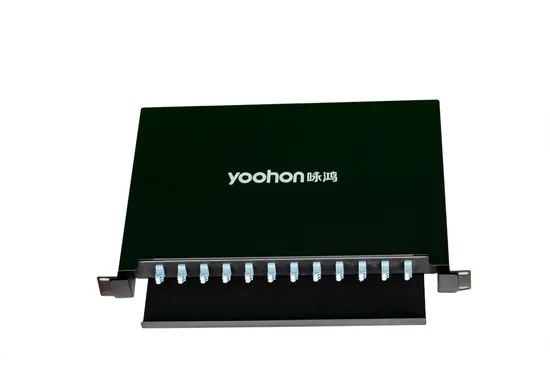 Good Quality Factory Directly FTTH 12/24/48 Cores 1u/2u Sc/LC/FC/St Rack Mount Type ODF Fiber Optic Patch Panel for FTTX Network 
