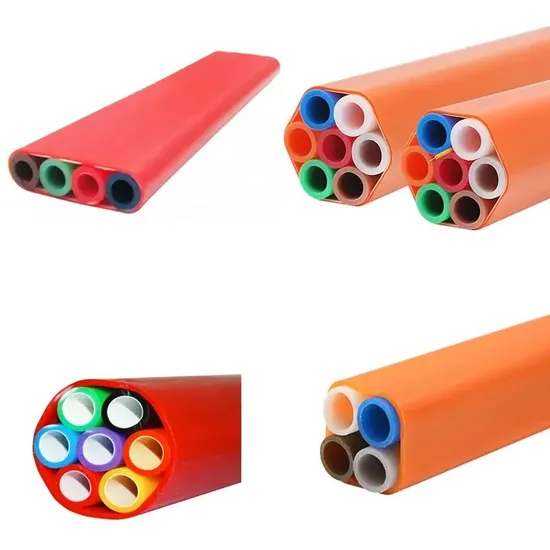 Microduct Fiber Optic with Tracer Wire Direct Buried Low Frictionsilicon Microduct 
