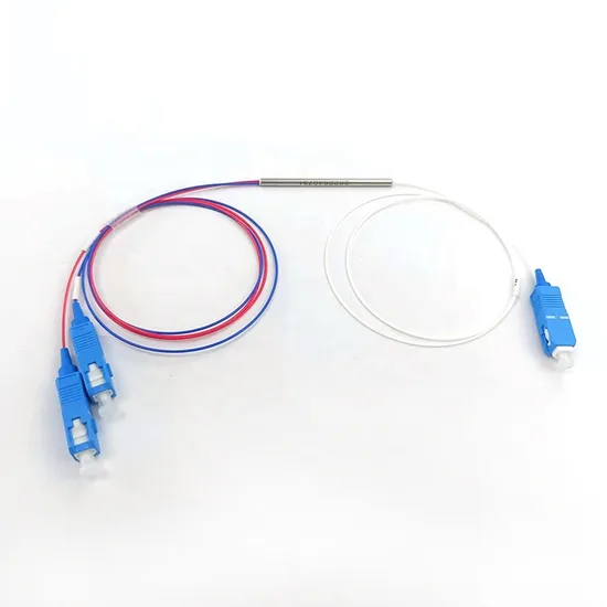 1X2 ABS Box Splitter with Sc/APC Sc/Upc Connector Split Ratio From 1: 99 to 50: 50 Fbt Coupler 